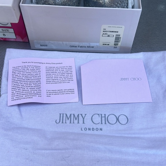 Jimmy Choo vintage silver shoes! - Picture 7 of 8